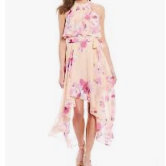 Eliza J Dresses & Skirts - Eliza J Floral Print Halter Maxi Dress